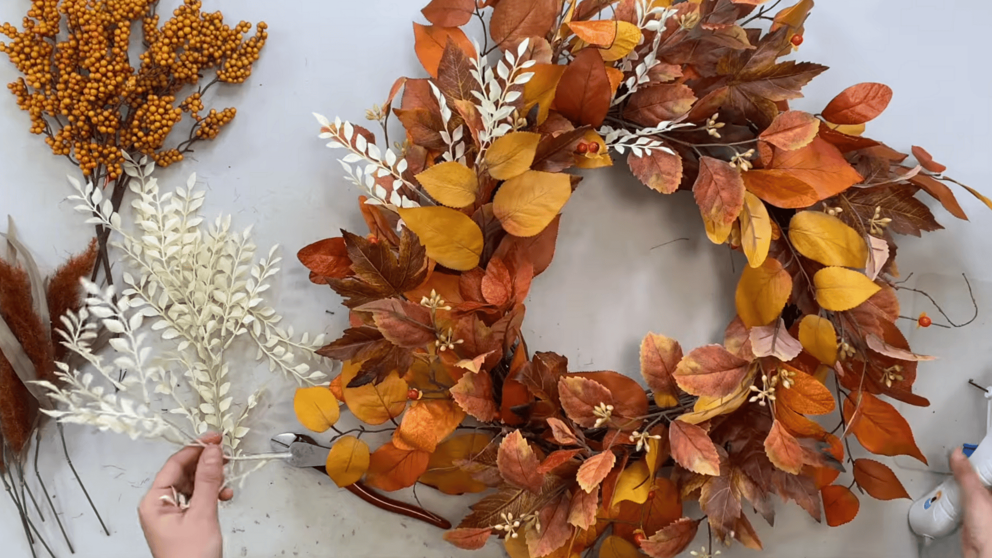 brighten it up With cream accents and bunny tails