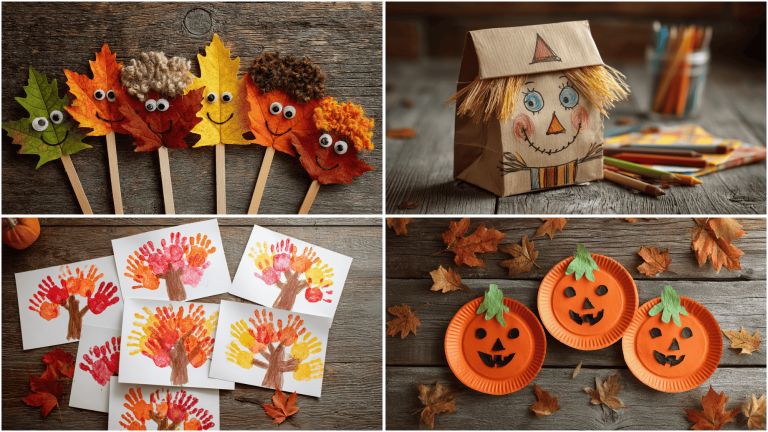 43 Fall Crafts for Preschoolers: Easy & Fun Ideas