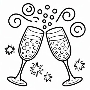 Champagne Toast Celebration