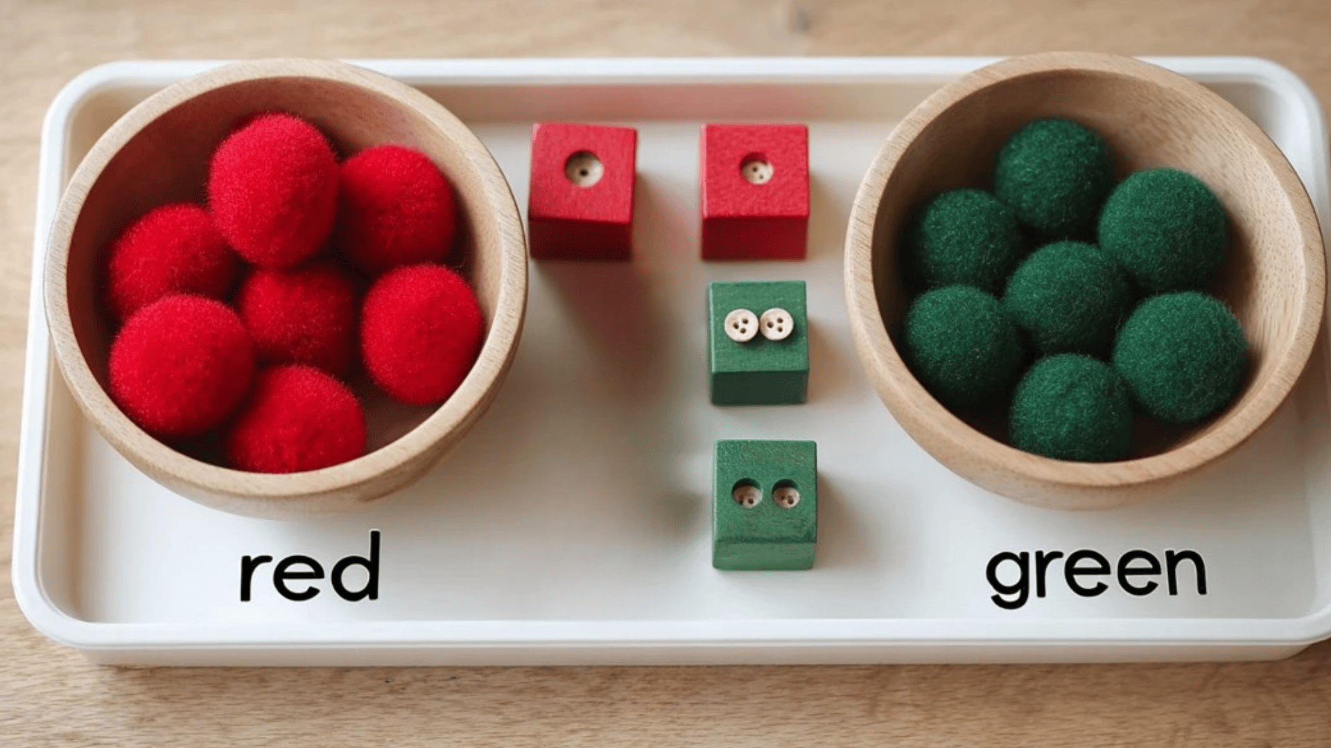 Christmas Color Sorting