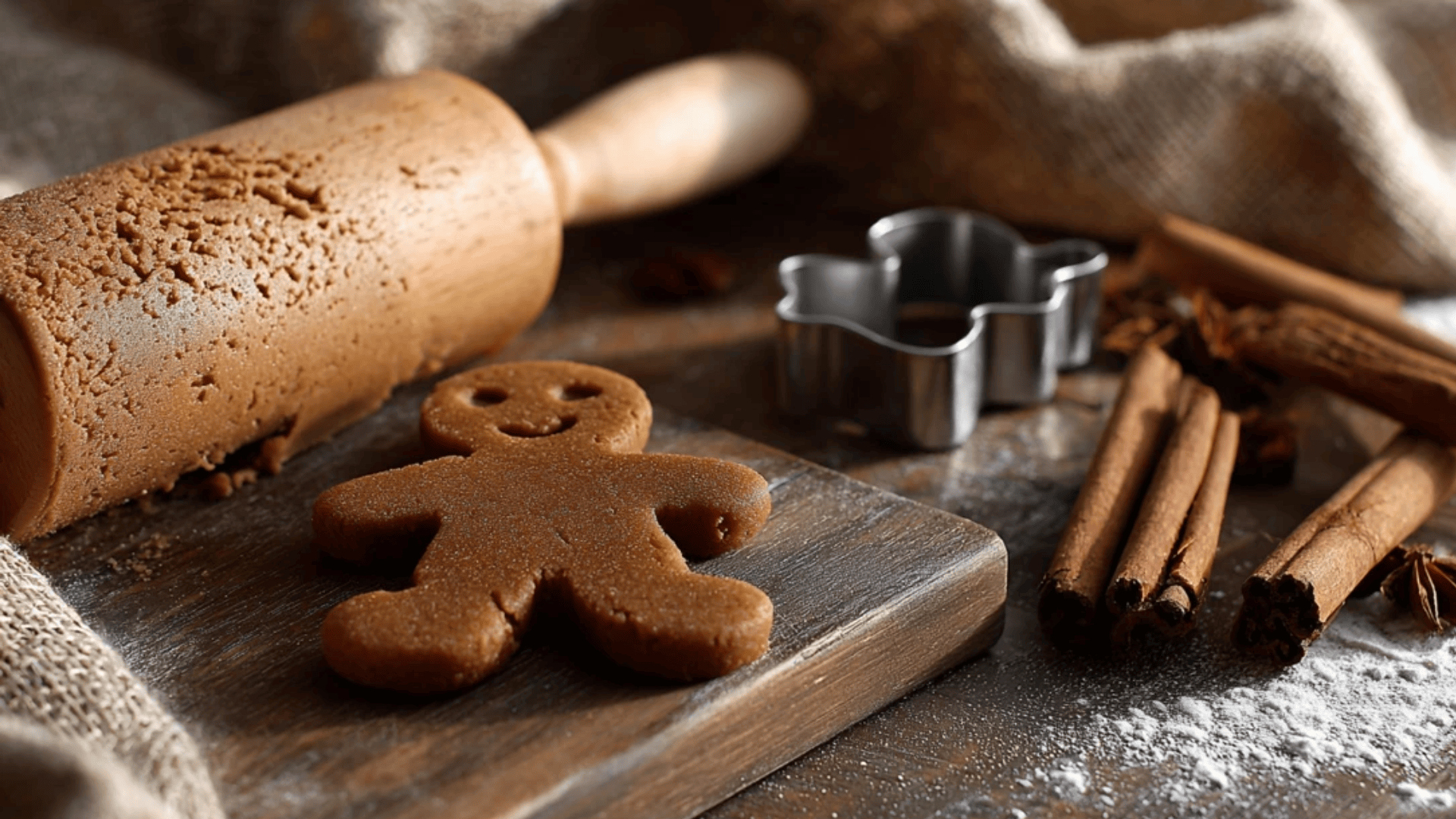 Gingerbread Play Dough
