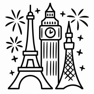 Global Landmarks Montage