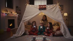 Indoor Camping Adventure