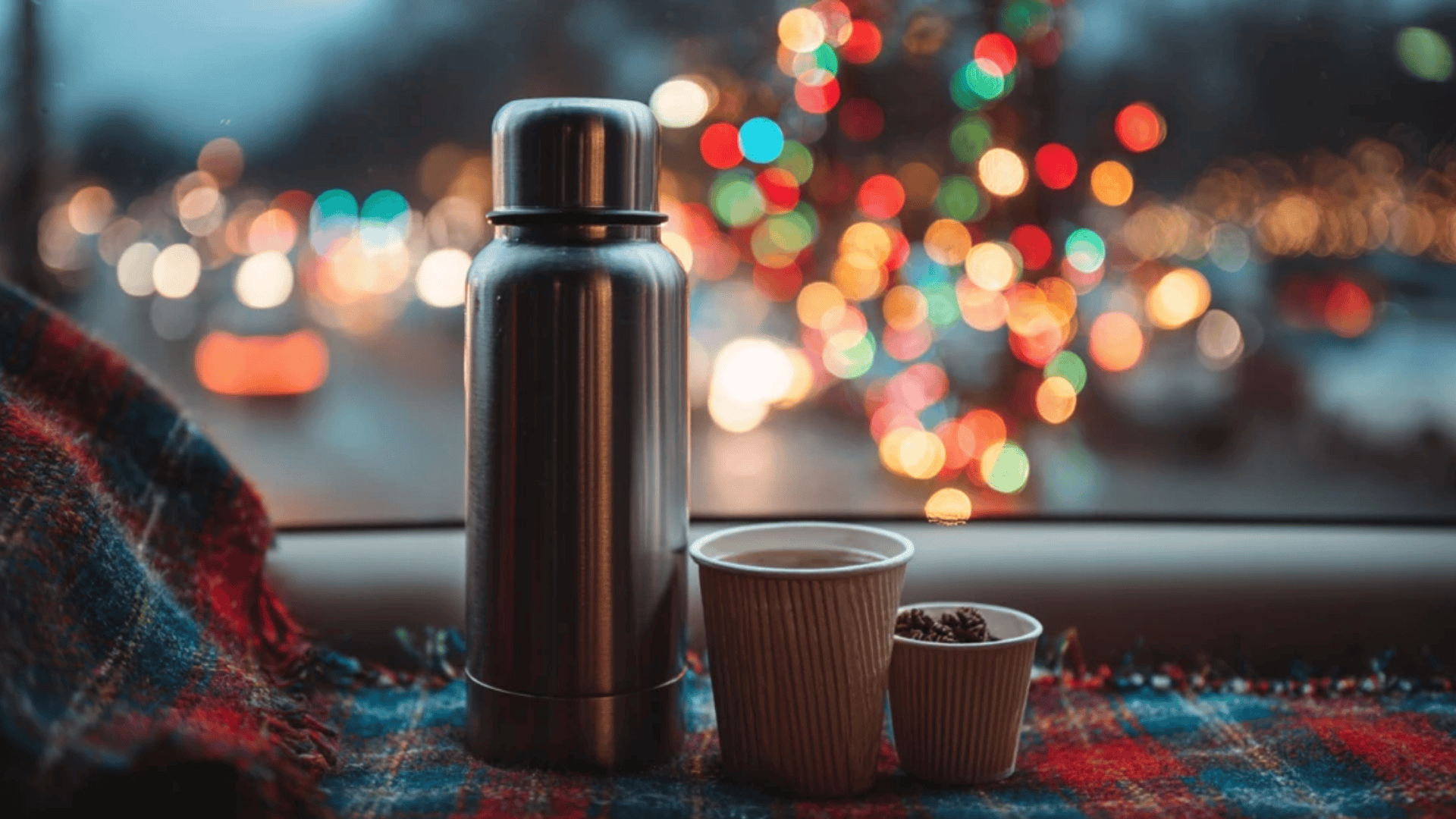 Looking At Christmas Lights