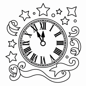 Midnight Clock Countdown