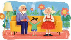 Warm Greetings for Grandparents