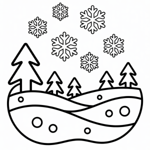 Winter Wonderland Scene