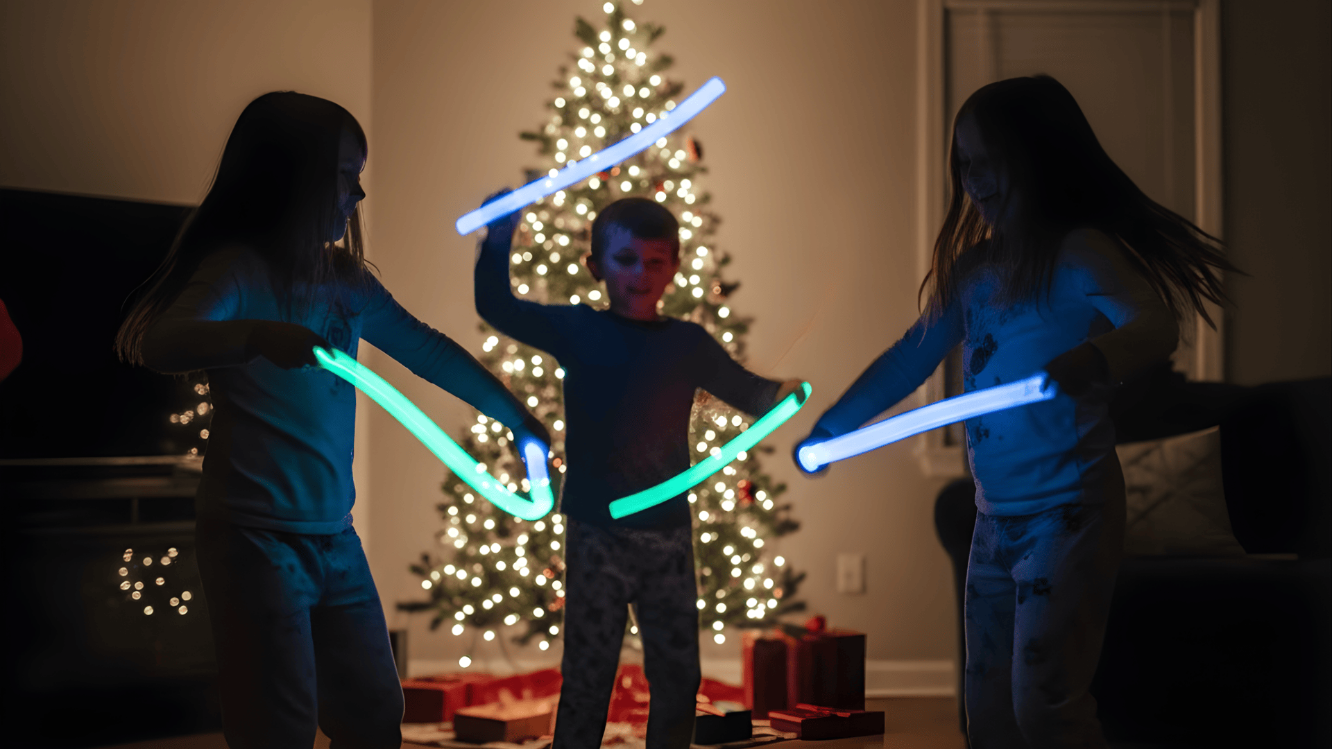 throw a glow stick dance party