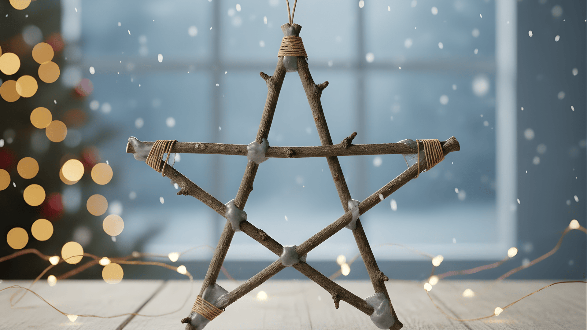 twig star ornament