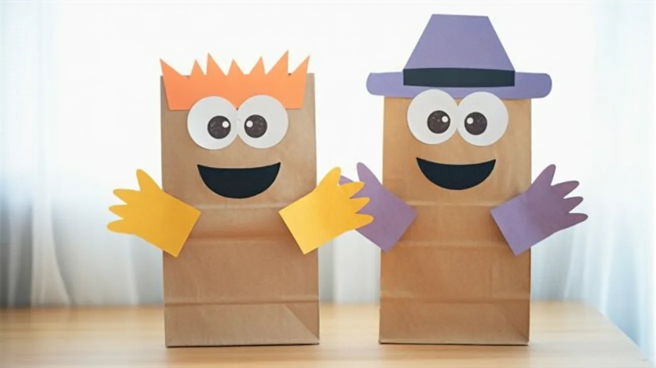 paperbag puppets