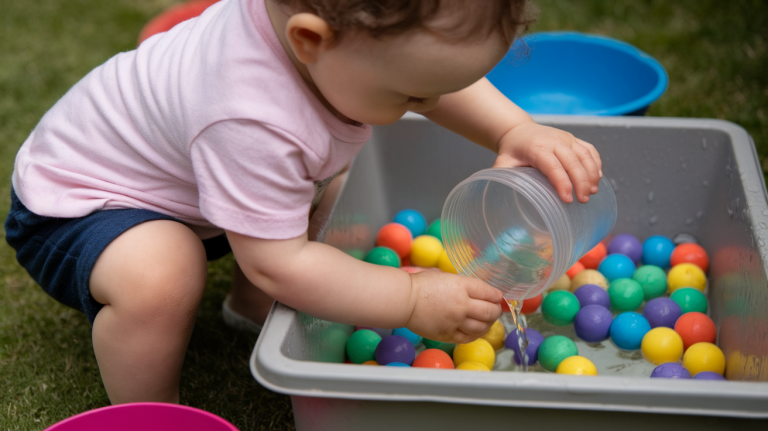 easy sensory play ideas for toddlers