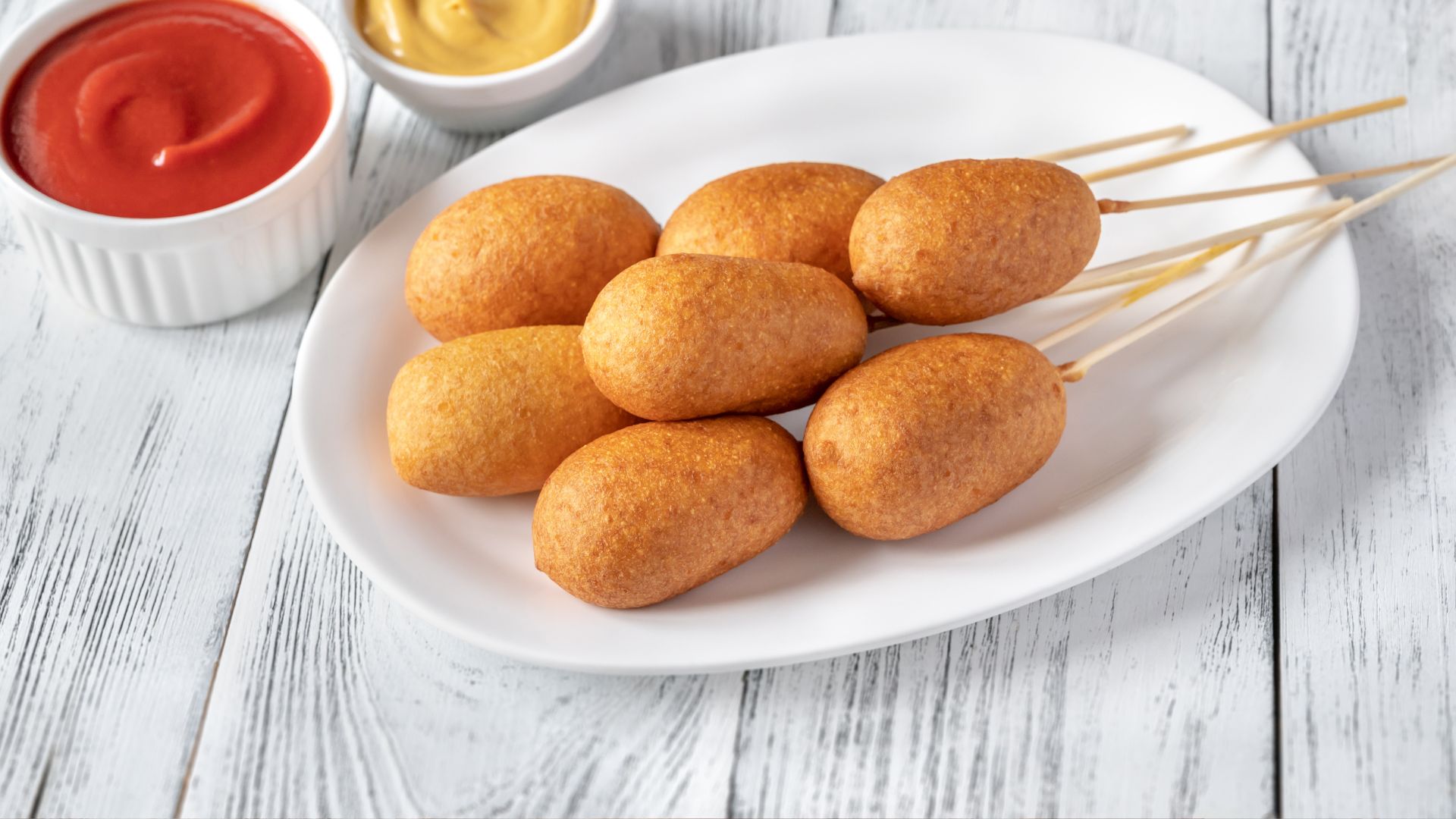 mini corn dogs