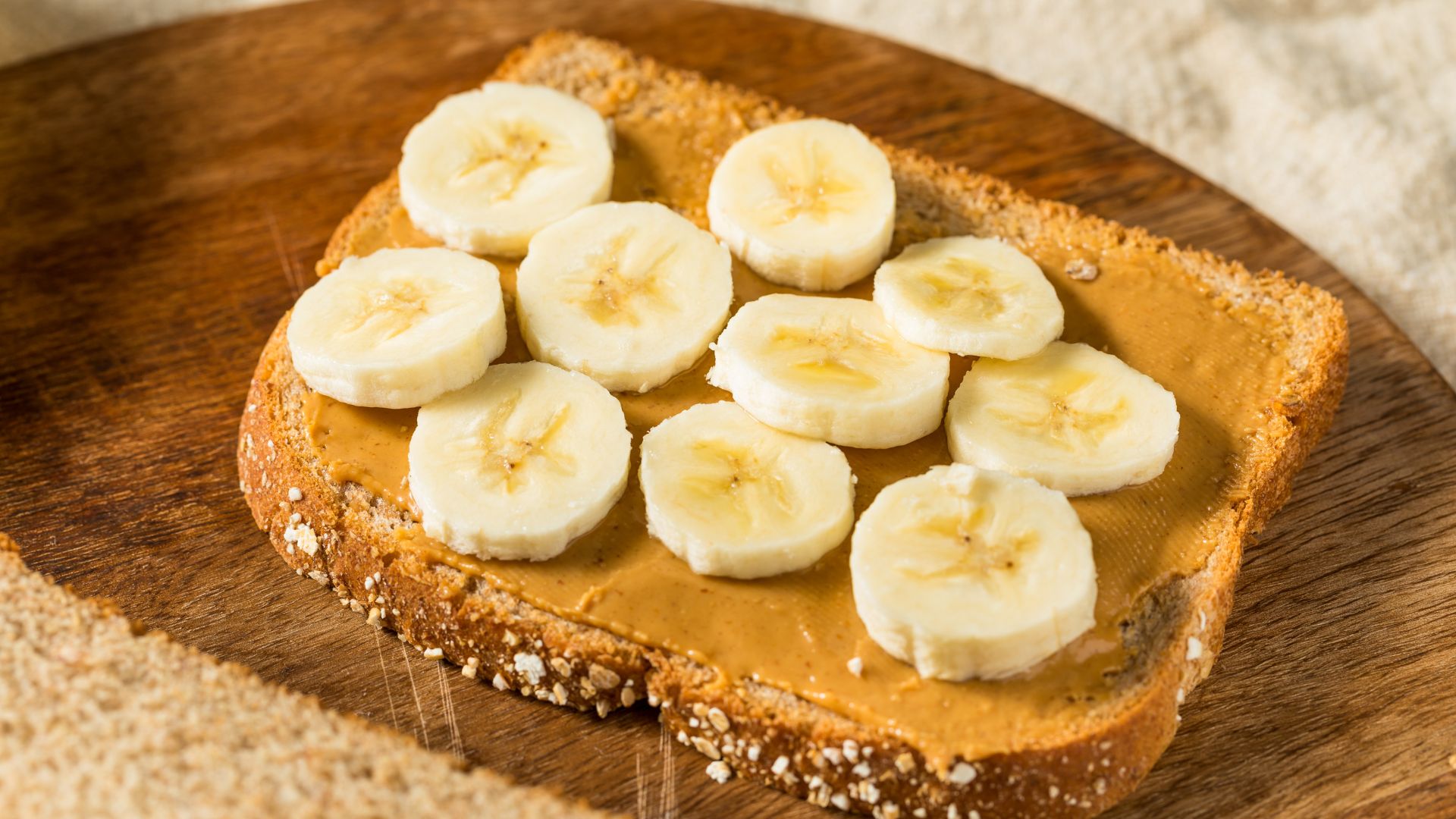 peanut butter and banana sandwich