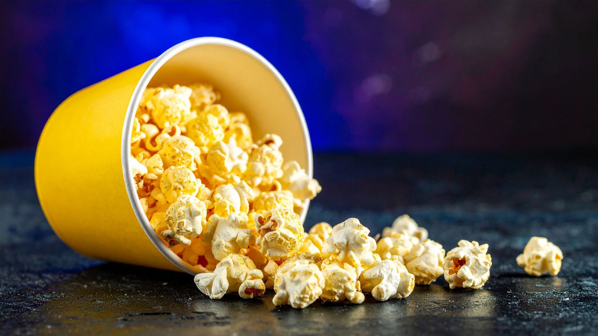 popcorn with a little butter