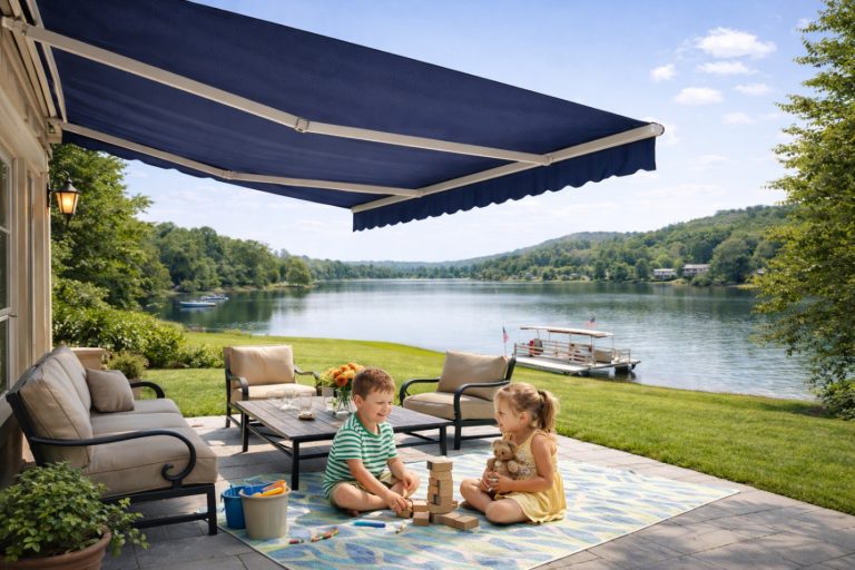 Creating a Cool, Shady Outdoor Play Space for Kids in Richmond